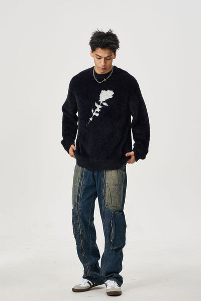 Suéter Tipo Pullover Unisex en Jacquard con Textura Afelpada - Image 19