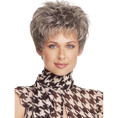 Peluca de Rosa Fibra Térmica para Mujer Madura - Estilo Elegante Resistente al Calor - Image 6