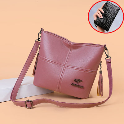 Bolso Bandolera de Cuero Sintético con Gran Capacidad - Image 13