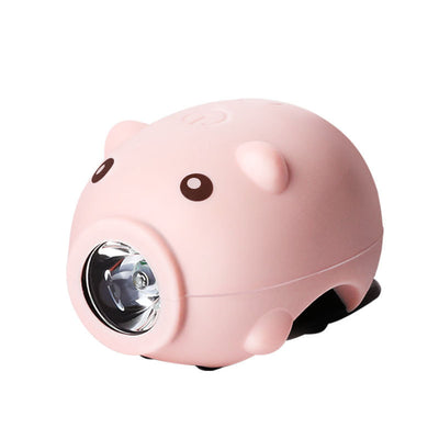 Bicicleta Infantil con Luz de Cuerno de Cerdo y Carga USB - Image 5
