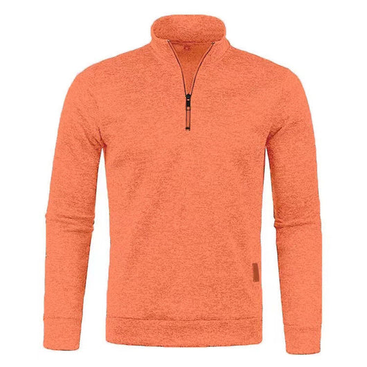 Suéter para Hombre con Cierre de Cremallera en el Cuello - Otoño e Invierno - Image 14