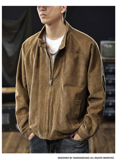 Chaqueta de Pana Vintage para Hombre - Manga Larga - Image 14