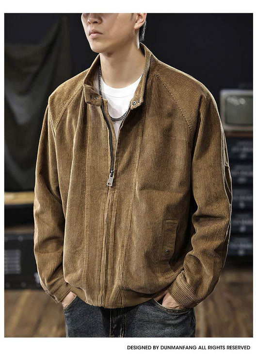 Chaqueta de Pana Vintage para Hombre - Manga Larga - Image 14