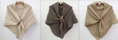 Poncho Triangular de Cuero Hueco Estilo Coreano - Abrigo Elegante de Color Liso - Image 21