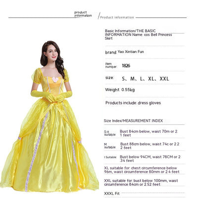 Vestido de Princesa para Halloween y Fiestas Temáticas - Image 19