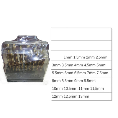Set de 25 Brocas de Torsión Multimaterial para Madera, Hierro y Aluminio - Image 9