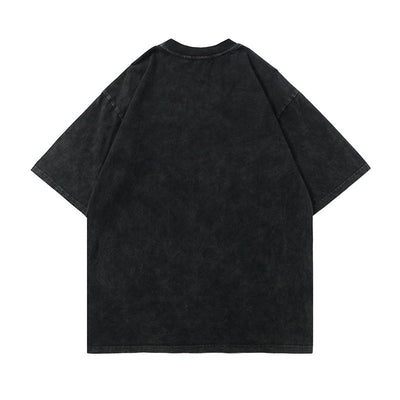 Camiseta Retro Americana de Cuello Redondo para Hombre - Image 2