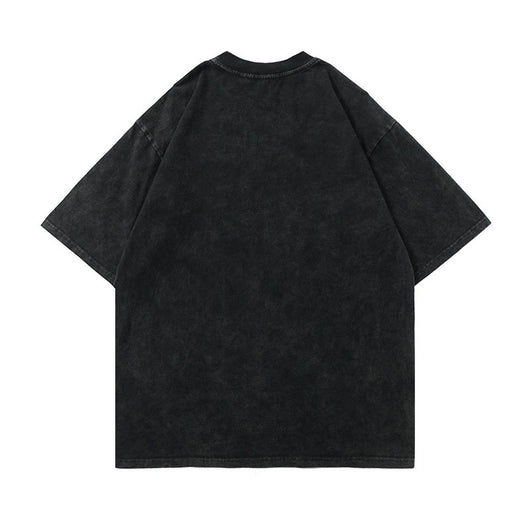 Camiseta Retro Americana de Cuello Redondo para Hombre - Image 2