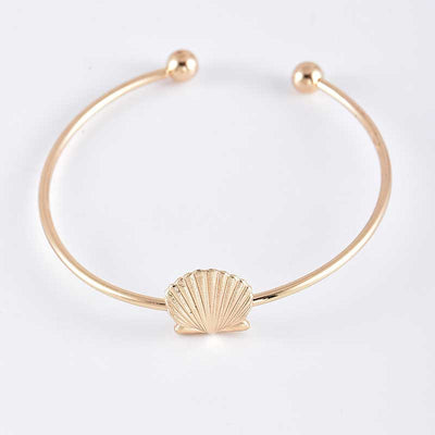Pulsera Combinada de Perla y Concha de Estrella de Mar - Image 7