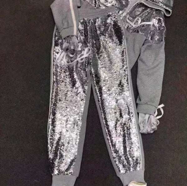 Conjunto Deportivo Mujer: Sudadera con Capucha y Pantalón Slim Casual