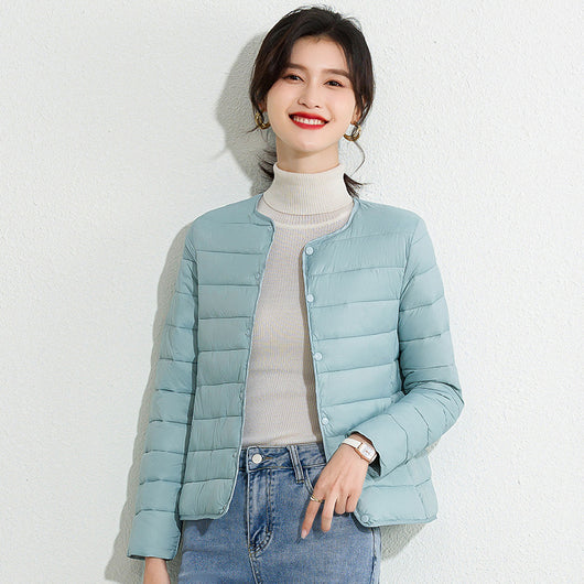 Chaqueta Ligera de Algodón con Forro Interno para Mujer - Image 7