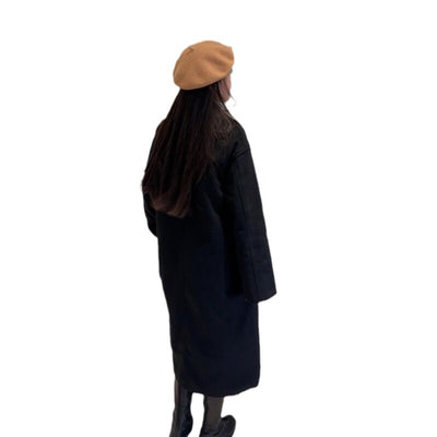 Abrigo de Lana Doble Botonadura Elegante para Otoño e Invierno - Image 5