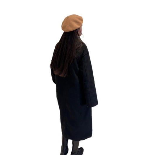 Abrigo de Lana Doble Botonadura Elegante para Otoño e Invierno - Image 5