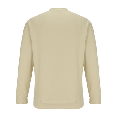 Camiseta Henley Suelta de Algodón Texturizado Manga Larga - Image 36