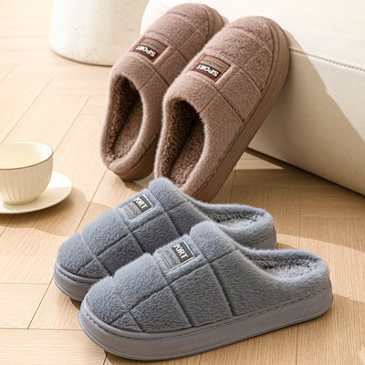 Pantuflas de Cuadros para Hombre - Cálidas, Antideslizantes y Cómodas para Casa - Image 10