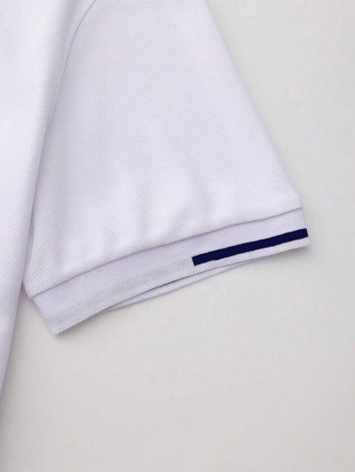 Camisa Casual Transpirable de Manga Corta para Negocios y Commuting - Image 11