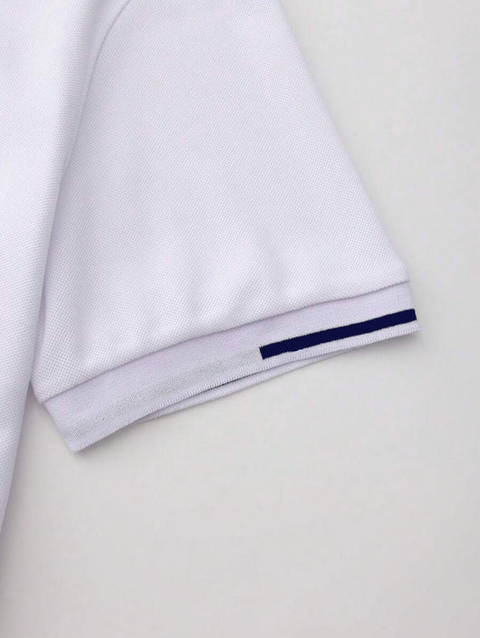 Camisa Casual Transpirable de Manga Corta para Negocios y Commuting - Image 11