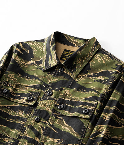 Camisa de Trabajo Manga Larga Patrón Tigre - Image 35
