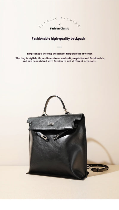 Bolso de Cuero Premium Doble Asa Grande con Capacidad Máxima - Image 12