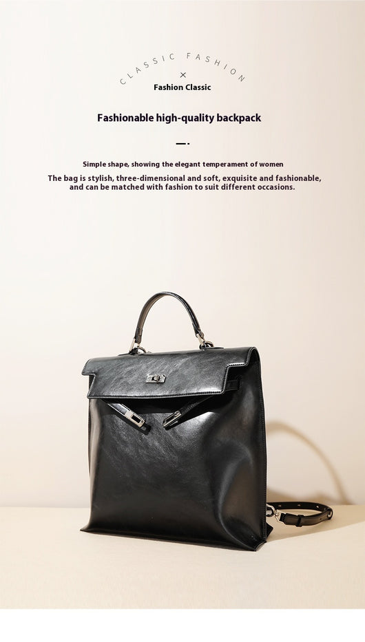 Bolso de Cuero Premium Doble Asa Grande con Capacidad Máxima - Image 12