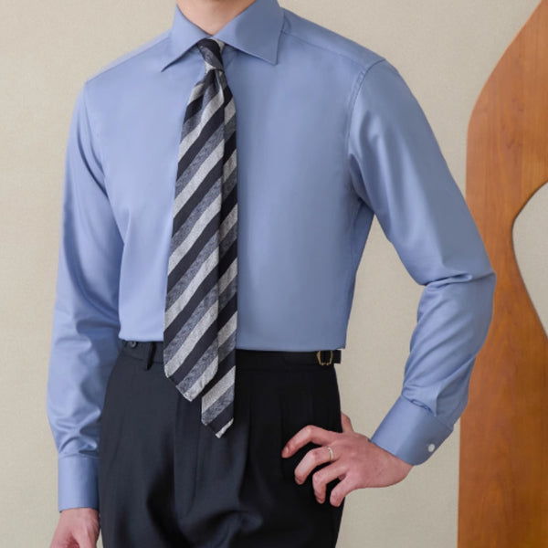 Camisa de Manga Larga Windsor Italiana sin Planchado