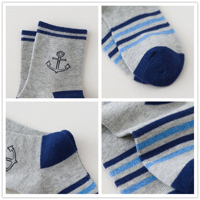 Calcetines Infantiles Estampado Barco para Primavera y Otoño - Image 11