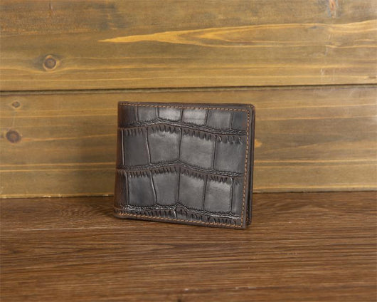 Cartera de Cuero Vacuno Primera Capa Horizontal Plateada - Image 23