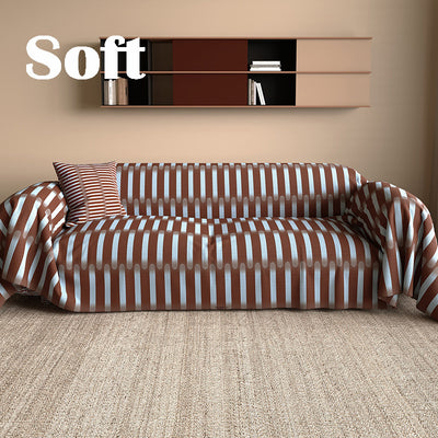 Funda Protectora de Sofá a Rayas - Manta Multiusos para Sala - Image 7