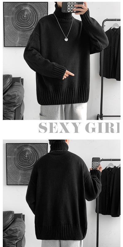 Suéter Holgado Estilo Japonés - Diseño Casual y Versátil - Image 9