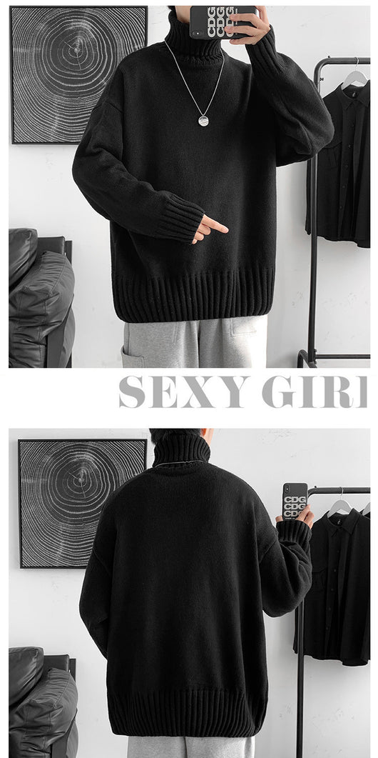 Suéter Holgado Estilo Japonés - Diseño Casual y Versátil - Image 9