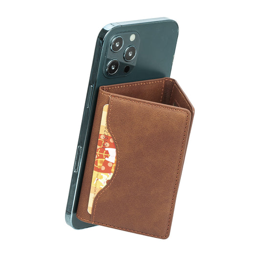 Billetera Magnética Tri-Fold de Cuero con Soporte para Tarjetas - Image 21