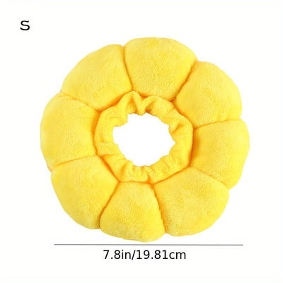 Collar Isabelino Ajustable para Mascotas Pequeñas - Cono de Recuperación Postquirúrgico Diseño Girasol - Image 16