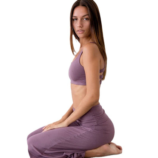 Traje de Yoga Espalda Descubierta con Sostén Integrado - Image 5