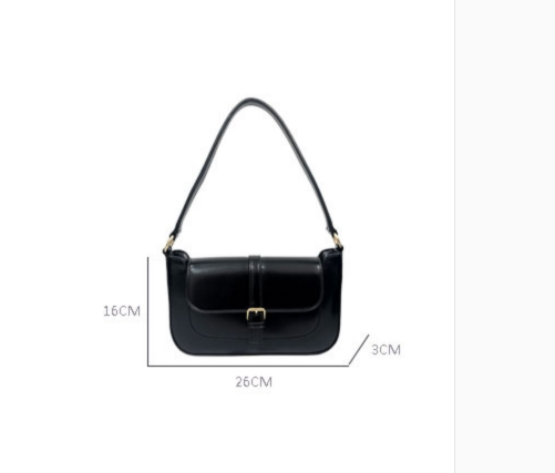 Bolso Baguette Vintage con Patrón Axilas para Mujer - Image 6