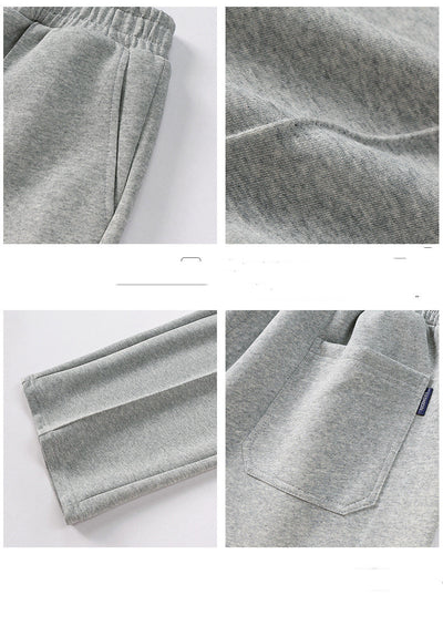 Pantalón Ancho Recto con Pliegues Cosidos - Estilo Urbano Desenfadado - Image 10