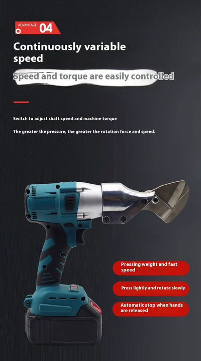 Tijeras Eléctricas Industrial Brushless con Batería de Litio - Image 11