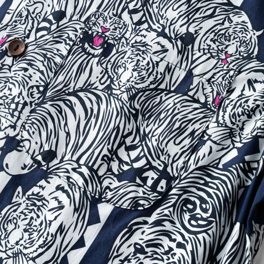 Camisa Hawaiana Cuello Cubano Floral - Image 35