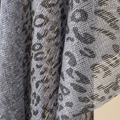 Chal Estola Leopardo con Borlas - Diseño Elegante y Versátil - Image 20