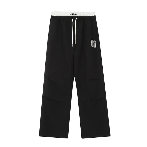 Pantalones Casuales Retro Americanos con Bordado y Detalles de Encaje para Mujer - Image 7