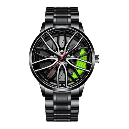 Reloj Automático para Hombre con Movimiento de Ruedas y Acabado Chapado al Vacío - Image 11