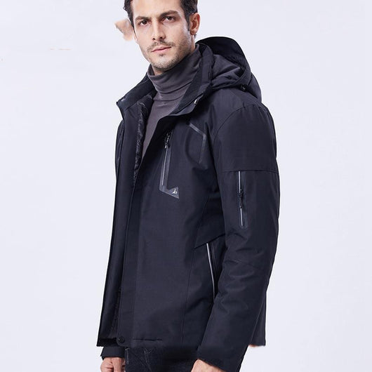Chaqueta Calefactable con USB para Hombre, Sudadera de Esquí - Image 25