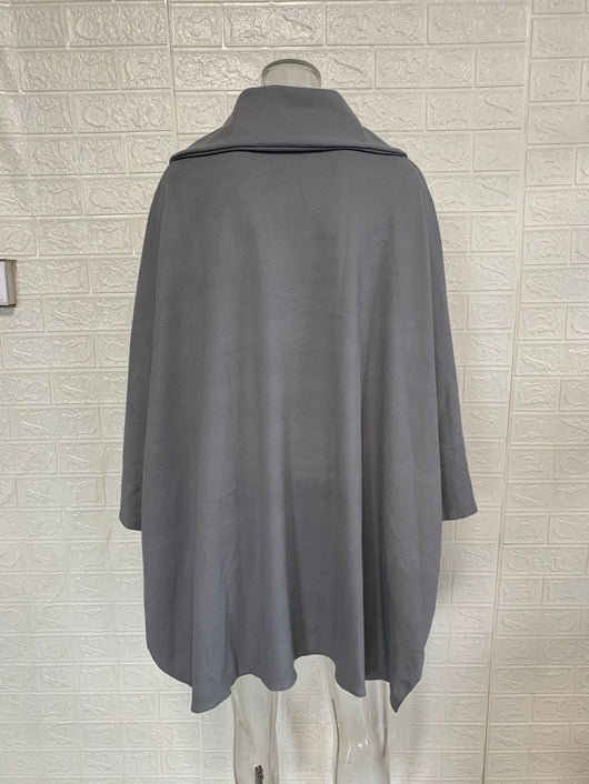 Abrigo Trench Suelto con Botón Único para Mujer - Image 16