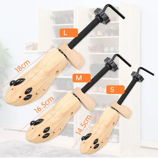 Organizador de Zapatos Expandible en Madera de Pino Macizo - Image 20