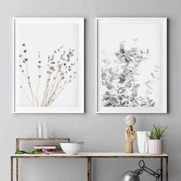 Cuadro Decorativo Nórdico Minimalista - Lienzo Artístico de Pared