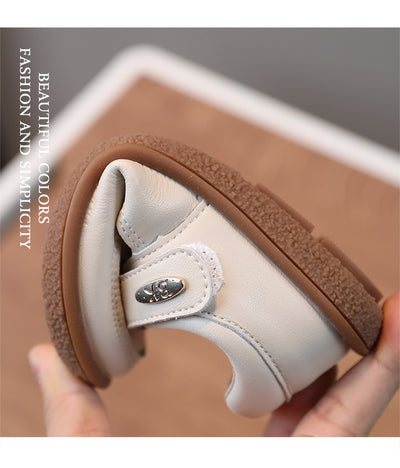 Zapatos de Cuero para Niñas Antideslizantes con Suela Suave - Diseño Princesa - Image 11