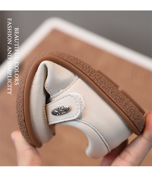 Zapatos de Cuero para Niñas Antideslizantes con Suela Suave - Diseño Princesa - Image 11