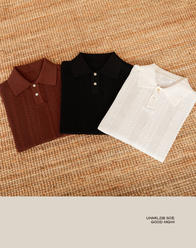 Polo de Algodón con Cuello Solapa y Manga Corta - Image 10