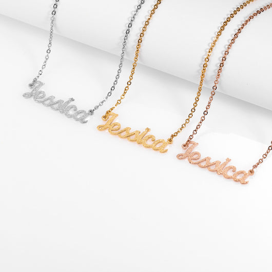Collar Hip Hop con Inicial Personalizada - Image 3