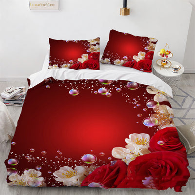 Colección de Tres Piezas Home Rose con Impresión 3D Digital - Image 17