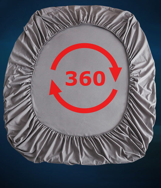 Sábana Bajera Ajustable 100% Algodón Puro con Antideslizante - Image 14